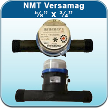 Cold Water Meters: NMT Versamag 5/8” x 3/4”